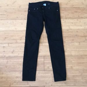 H&M black stretchy jeans, lightly used
